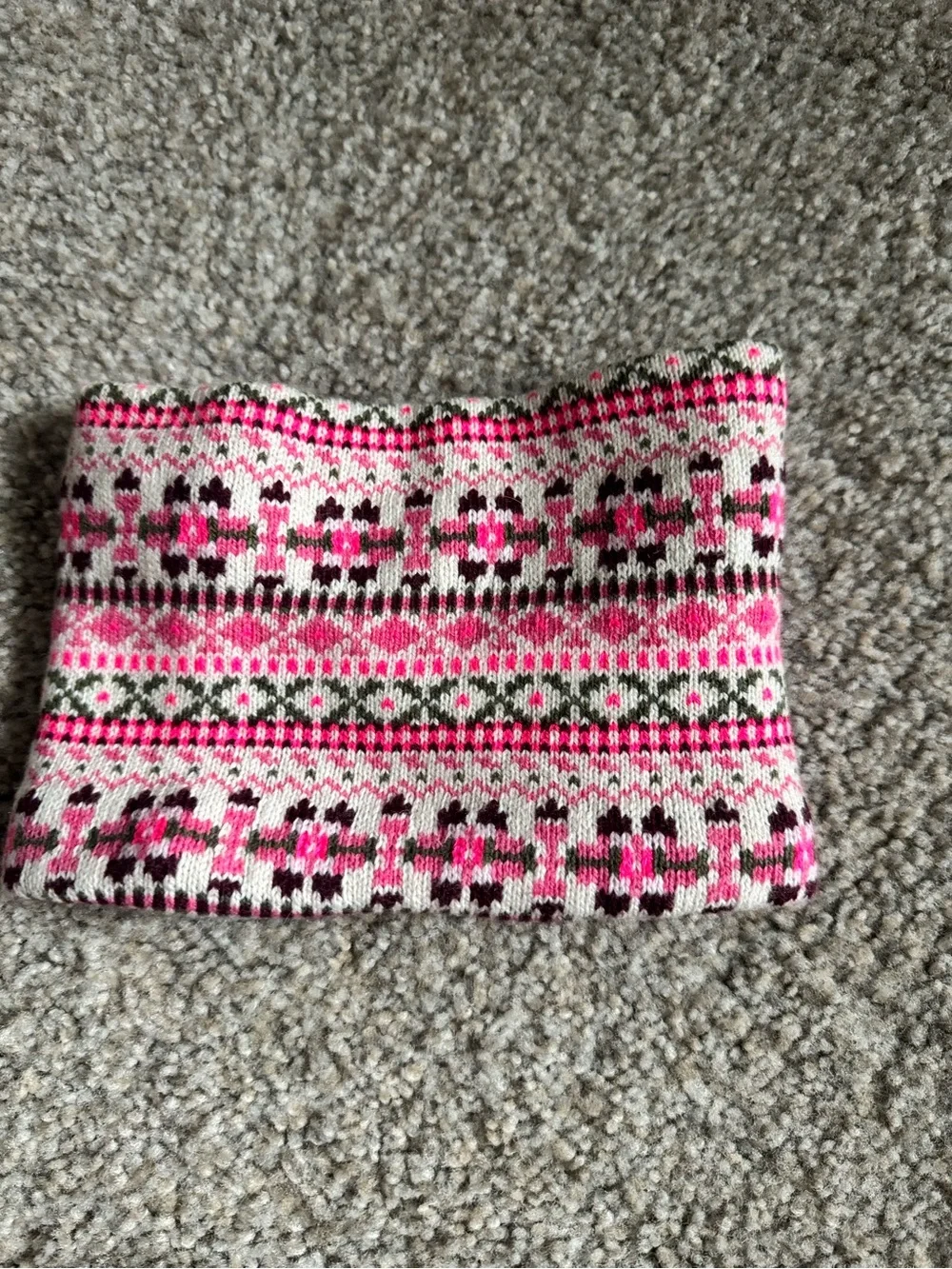 Boden Fair Isle Snood for girls